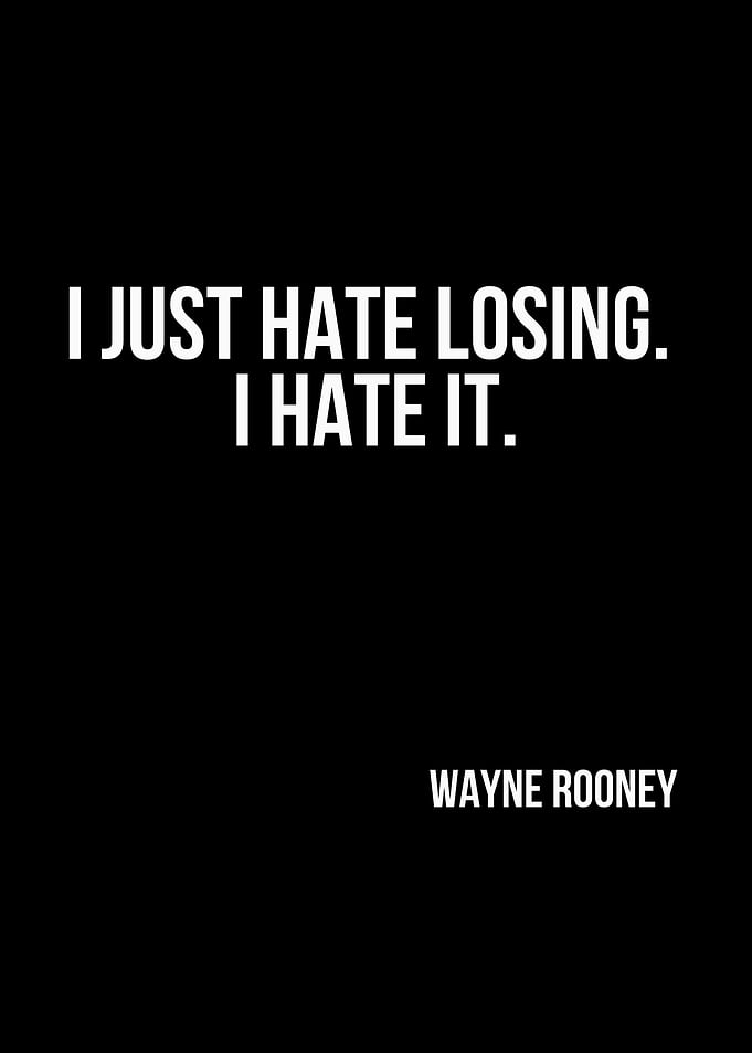 Wayne Rooney Inspirational Quote