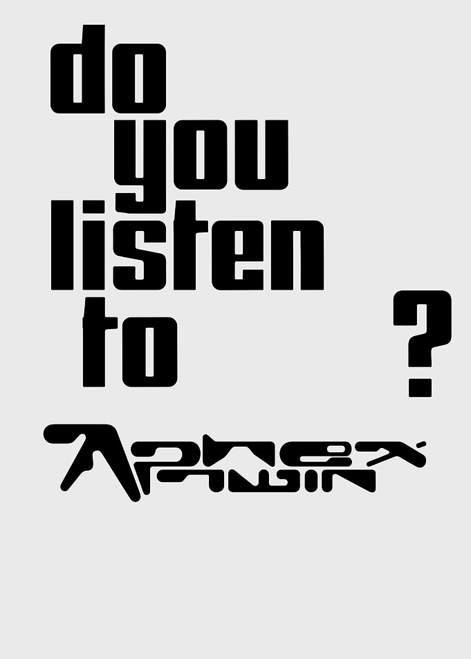 Aphex Twin Music Fan Poster