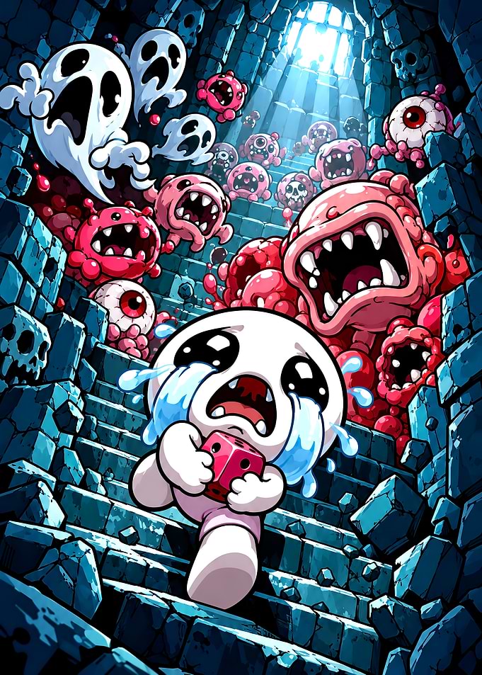 The Binding of Isaac D6 Escape