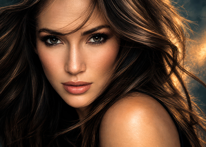Portrait of a Jennifer Lopez