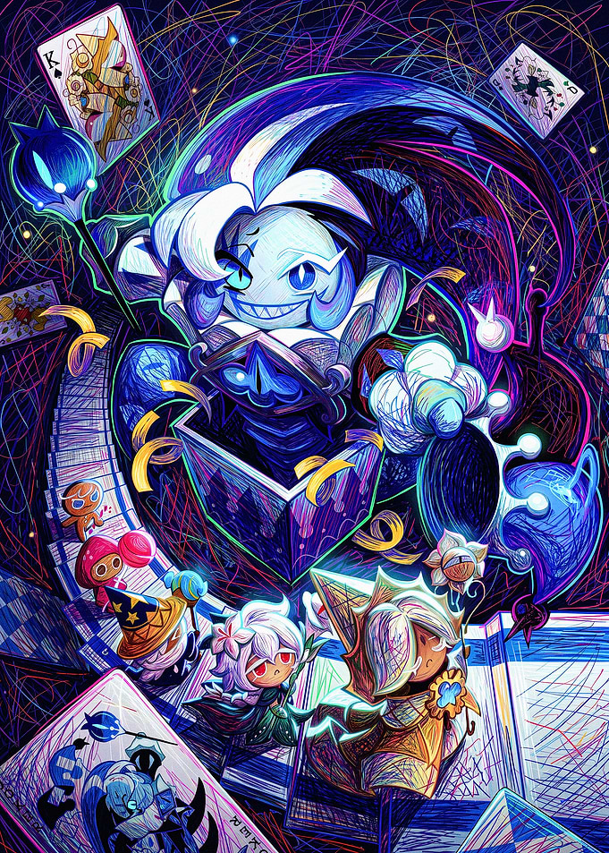 Cookie Run Kingdom Jester Illustration