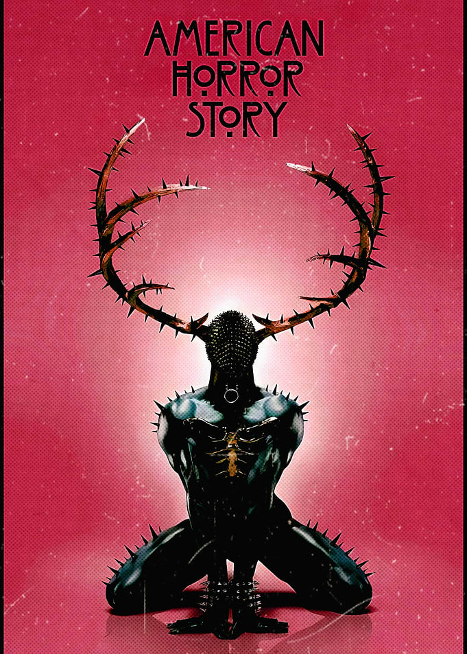 American Horror Story Antlered Figure Poster