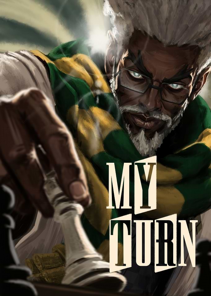 My Turn Chess Player Illustration