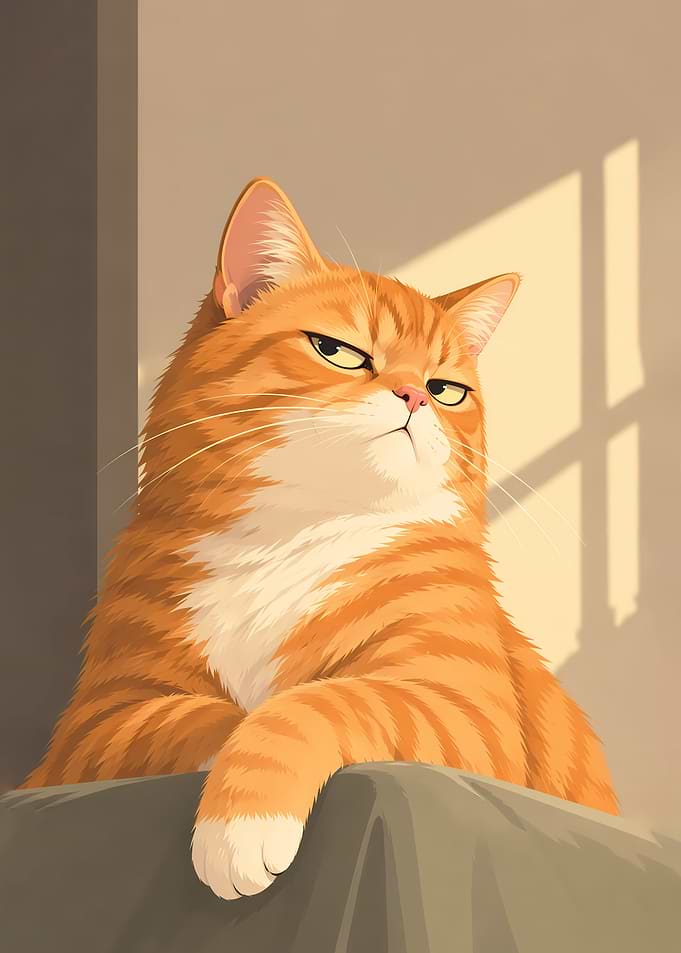 Judgmental Cat