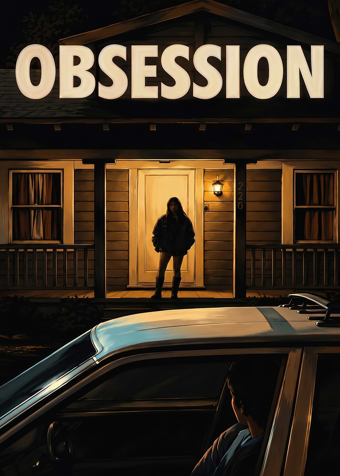 Obsession Movie Poster Style Illustration