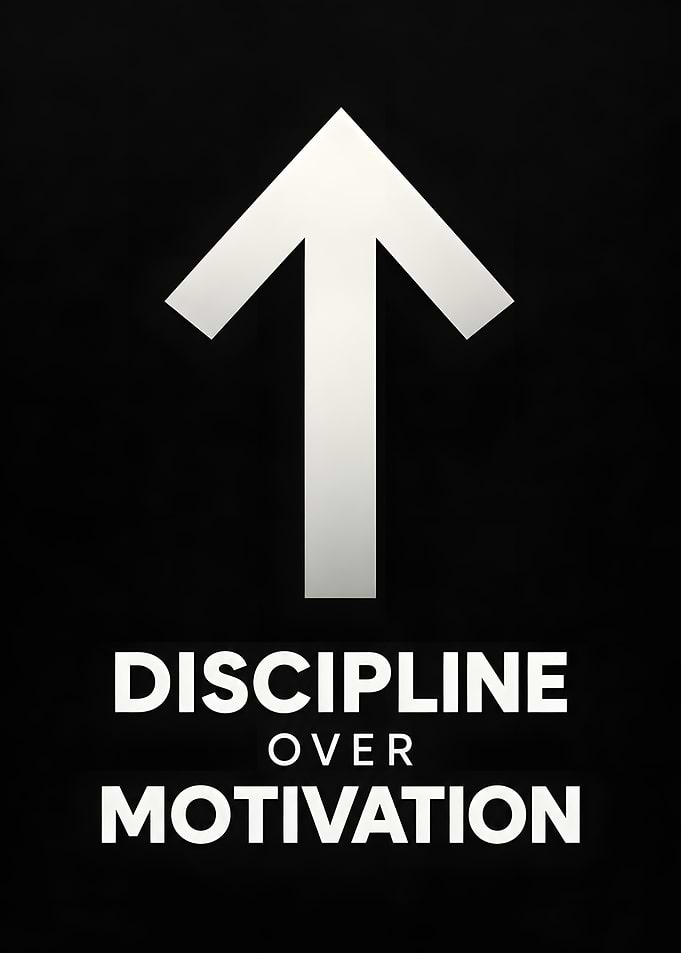 Discipline Over Motivation