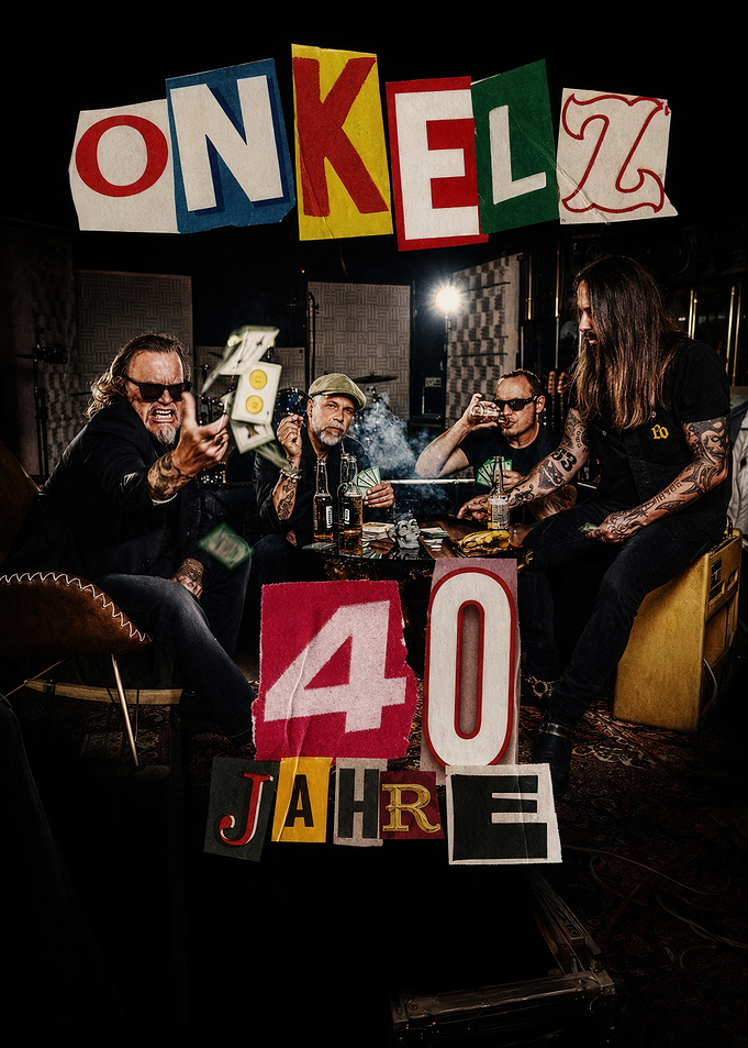 Böhse Onkelz 40 Years Anniversary Poster