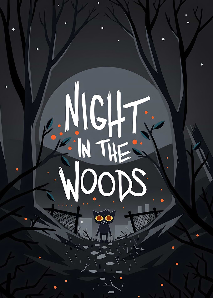 Night in the Woods Game Poster