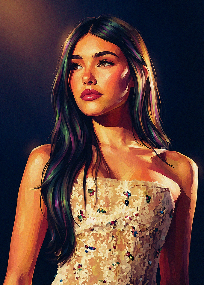 Digital Portrait of Madison Beer
