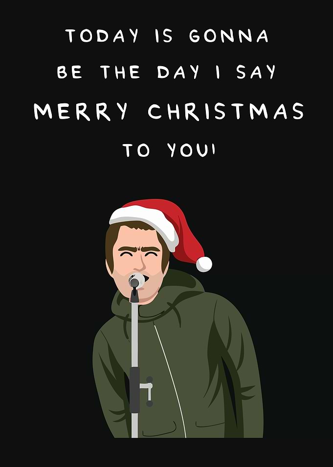 Liam Gallagher Christmas Say
