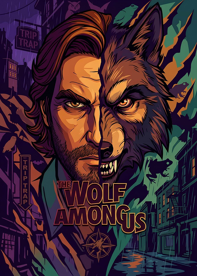 The Wolf Among Us Poster Art