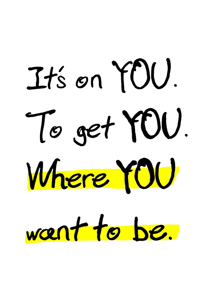 Inspirational Quote Typography Poster