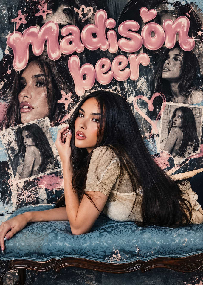 Madison Beer Collage Poster