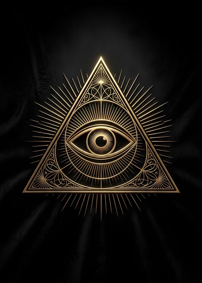 Golden Eye of Providence Symbol