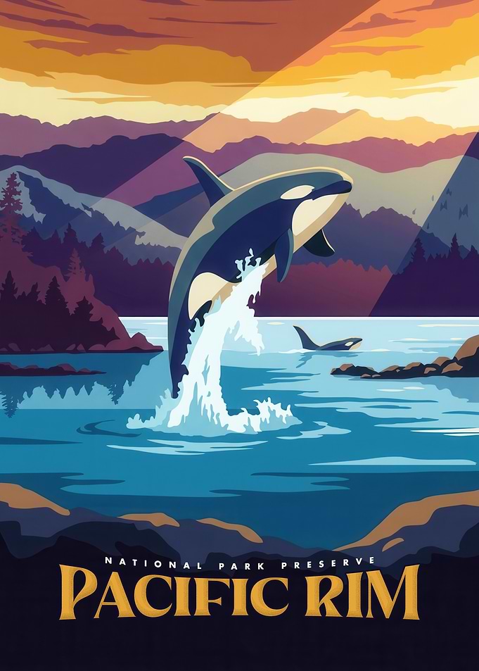 Pacific Rim National Park Poster