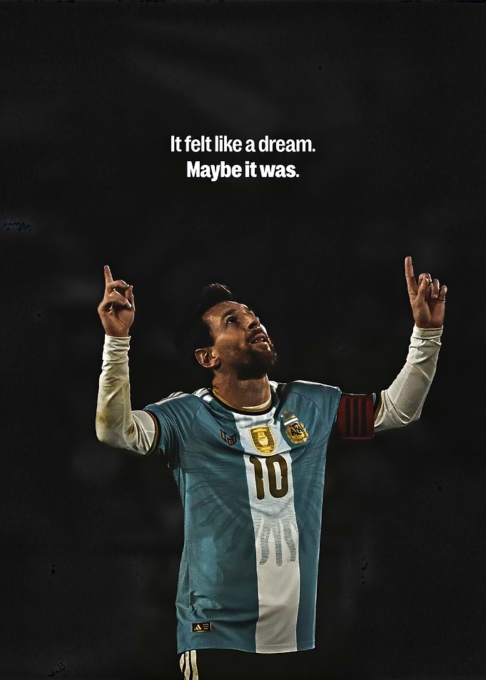 Lionel Messi Argentina World Cup Tribute