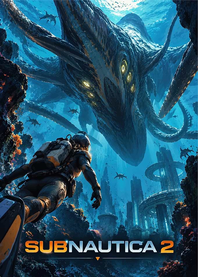 Subnautica 2 Underwater Exploration Poster