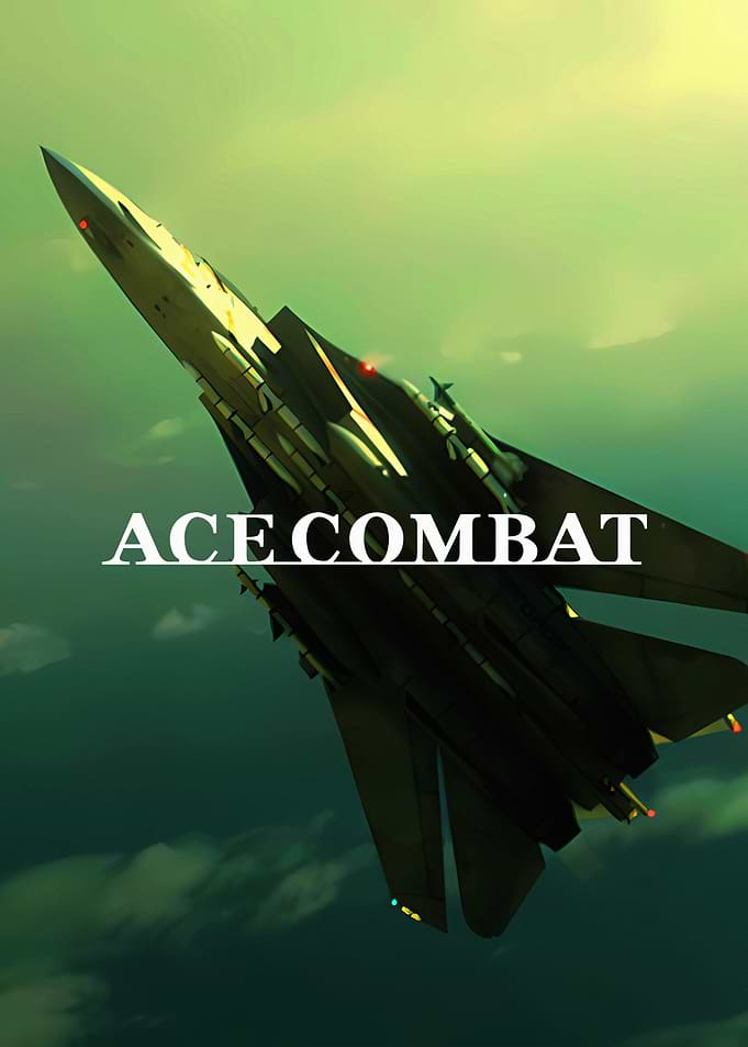 Ace Combat Fighter Jet Poster