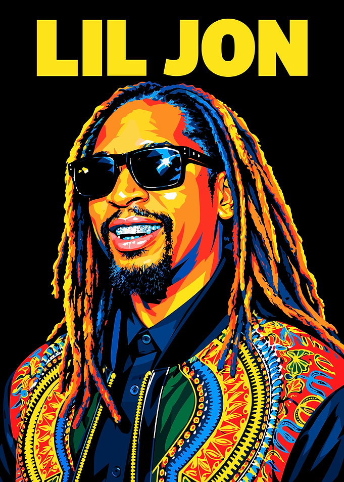 Lil Jon Pop Art Portrait