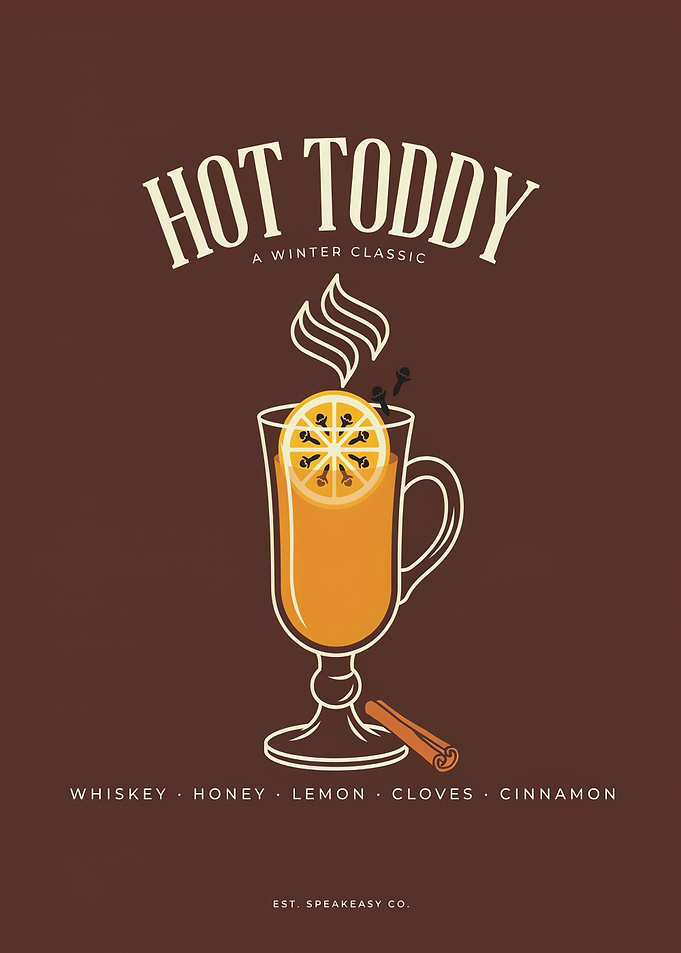 Retro Hot Toddy Cocktail