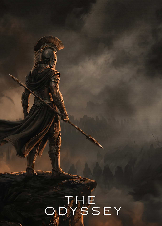 The Odyssey Spartan Warrior Poster