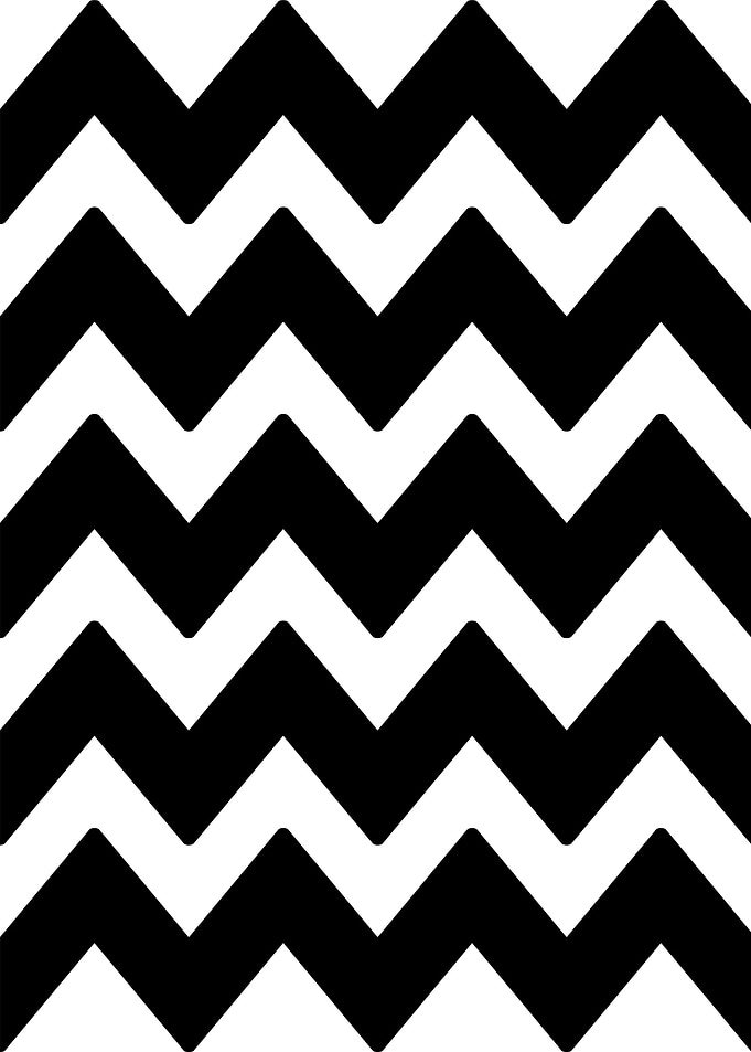 Black and White Chevron Pattern