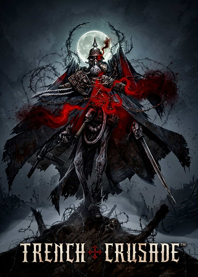 Dark Soldier Trench Crusade Game Art