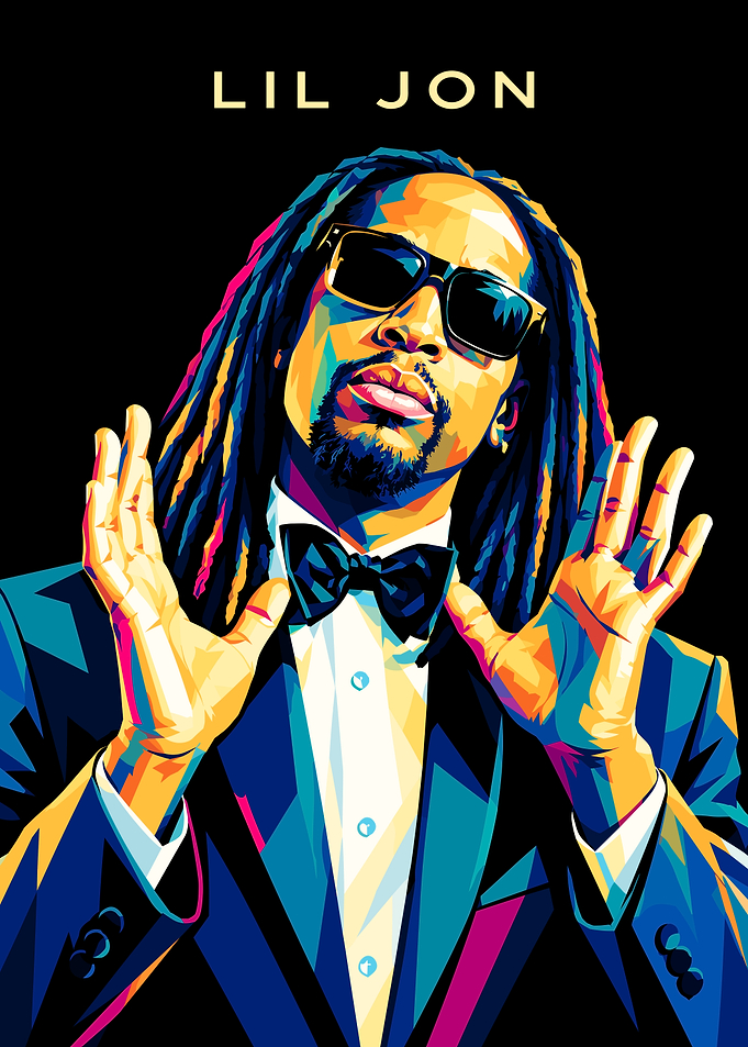 Lil Jon Pop Art Portrait