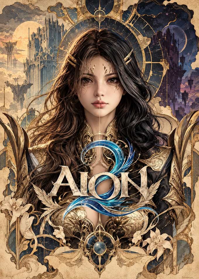 Aion 2 Fantasy Game Poster