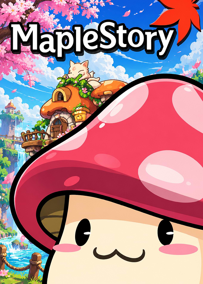 MapleStory Mushroom Character Art