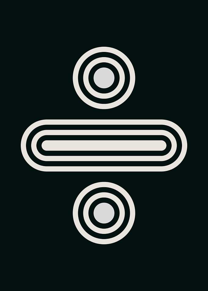 Abstract Bauhaus Divide