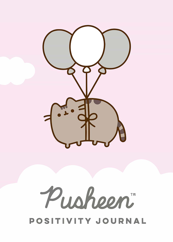 Pusheen Positivity Journal Cover