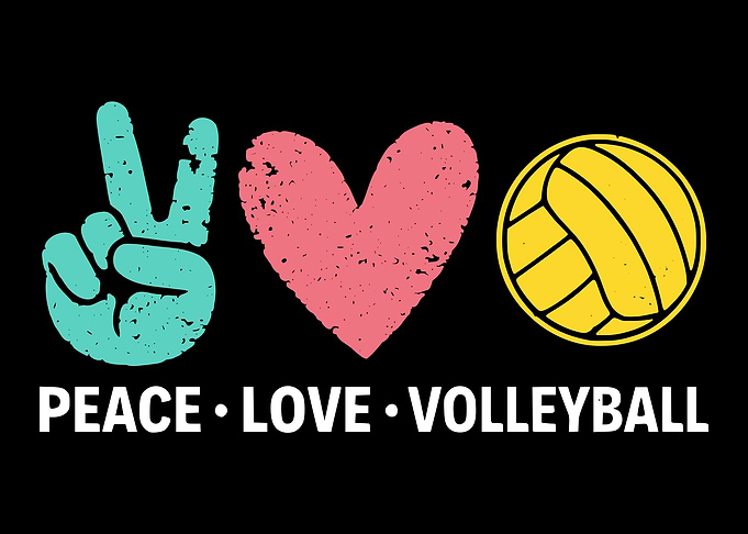 Peace Love Volleyball