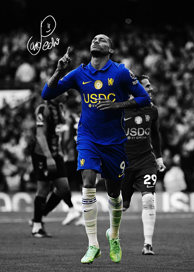 Joao Pedro Goal Celebration
