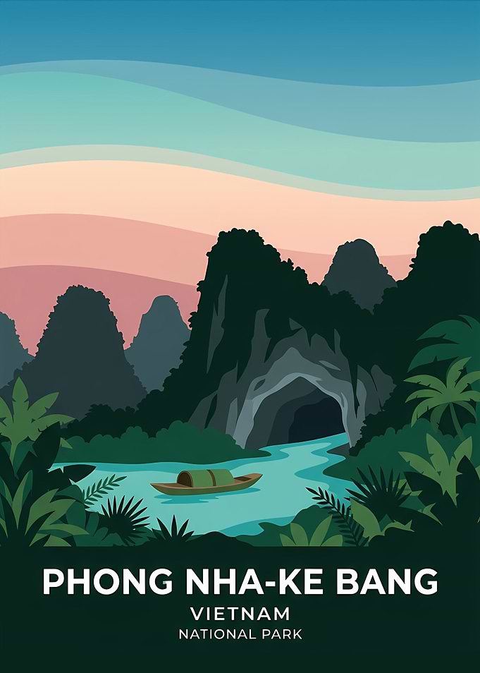 Phong Nha-Ke Bang National Park Poster