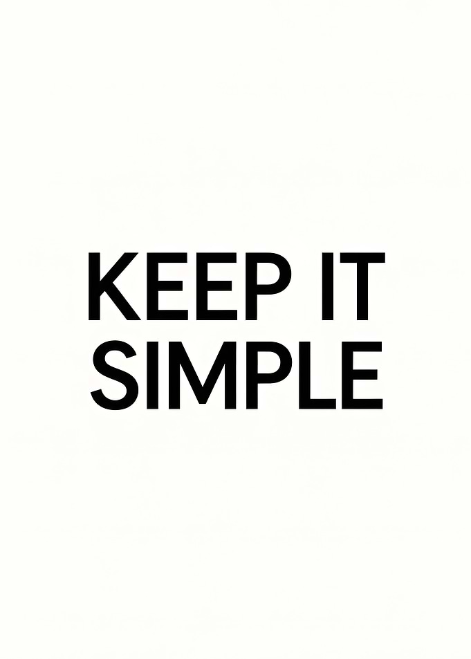 Keep It Simple Minimal