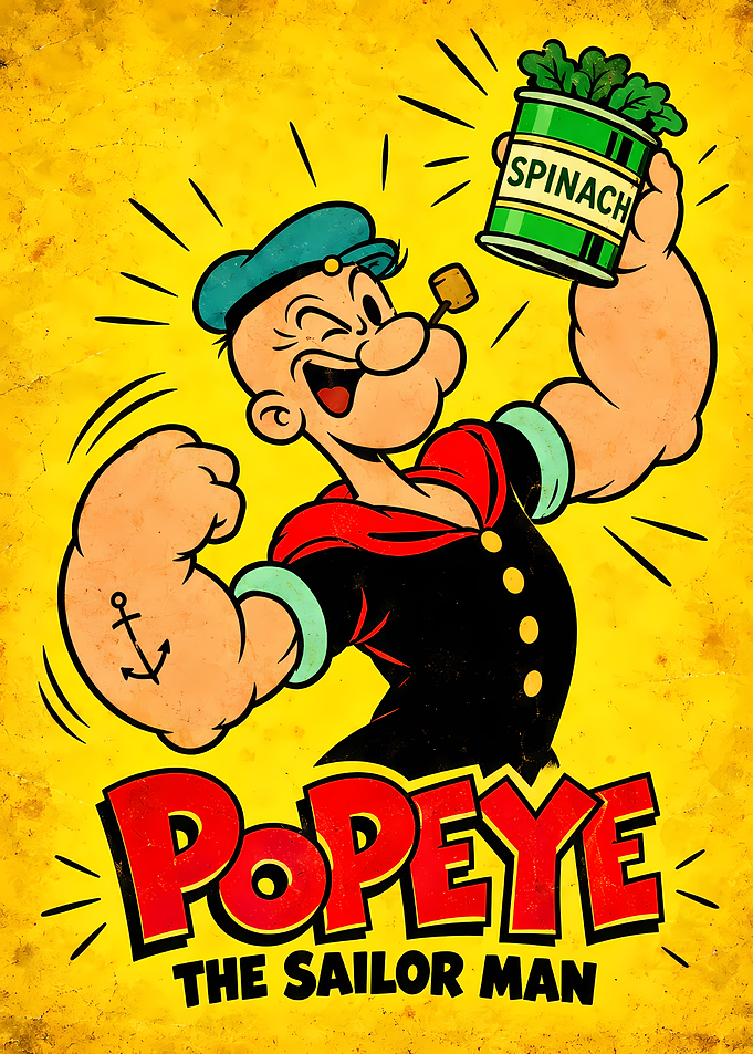 Popeye the Sailor Man Poster
