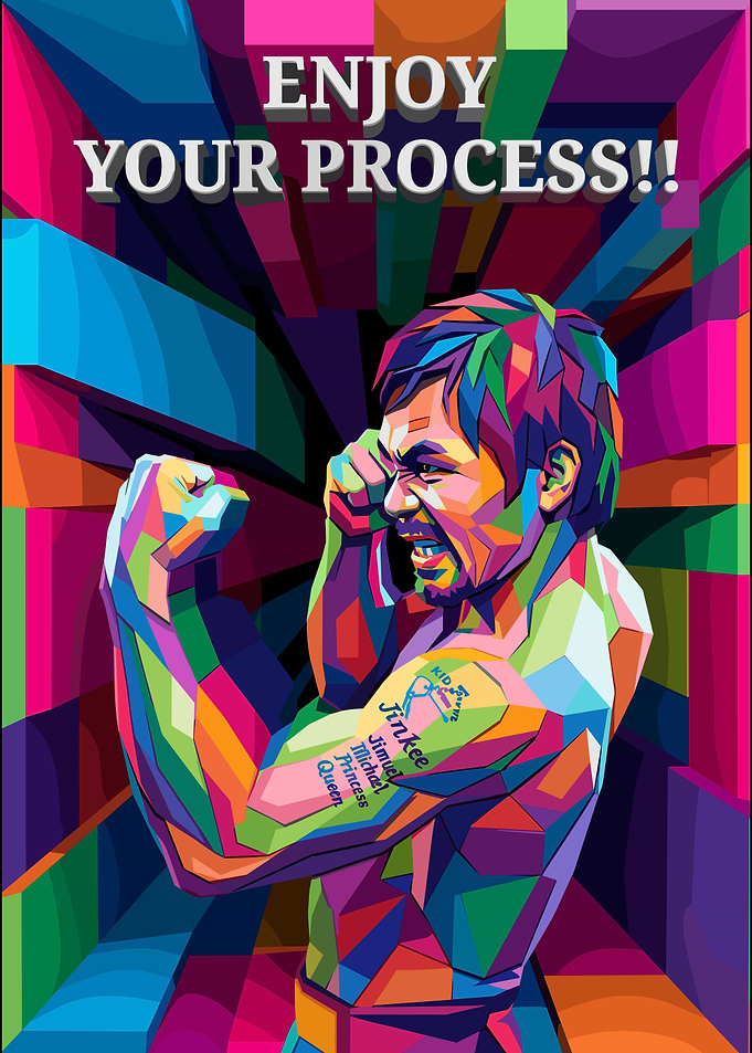 Manny Pacquiao Pop Art Poster
