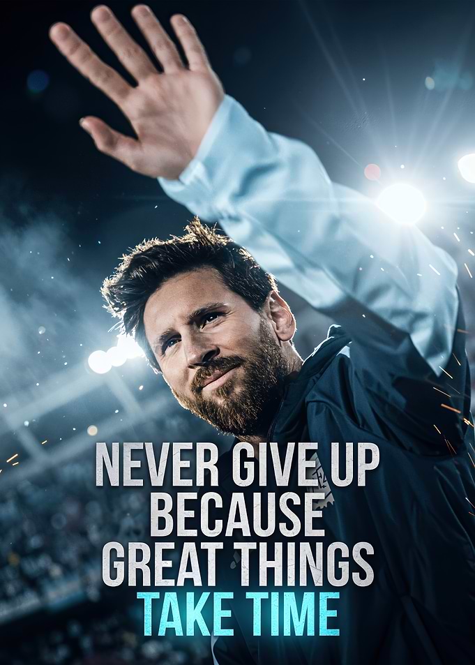 Lionel Messi Inspirational Sports