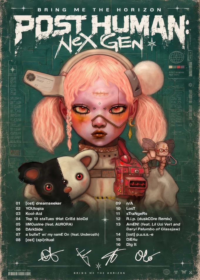 Bring Me The Horizon Nex Gen Poster