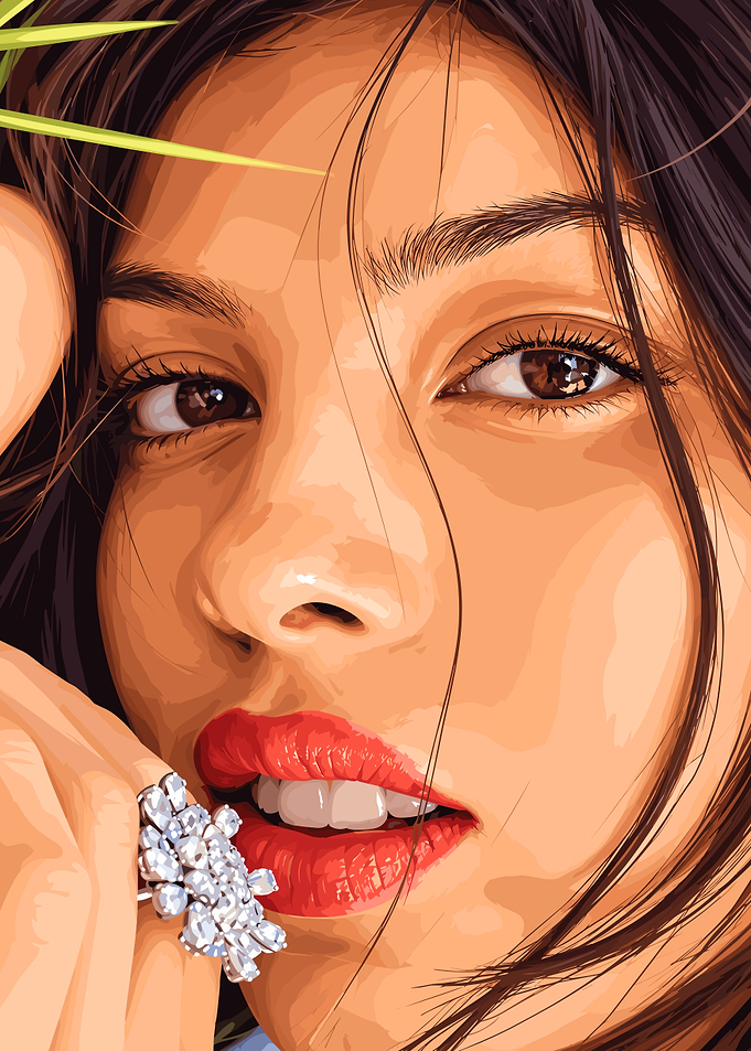 Close-up Portrait of a Woman