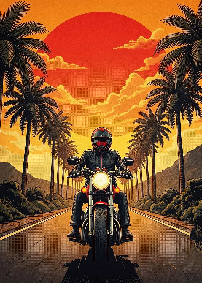 Sunset Rider Retro Art
