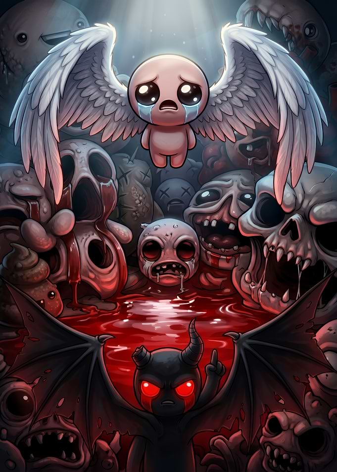 The Binding of Isaac Angel vs Devil