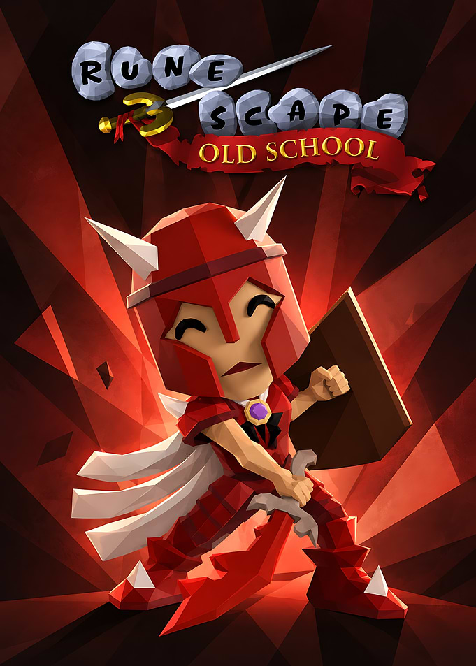 Old School RuneScape Chibi Warrior