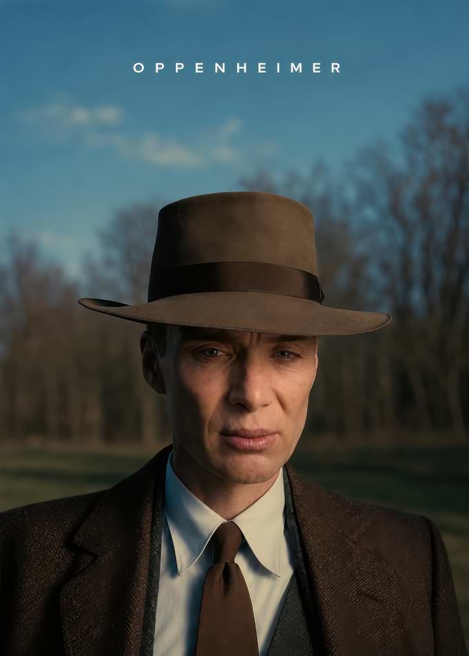 Oppenheimer Movie Poster Featuring Cillian Murphy