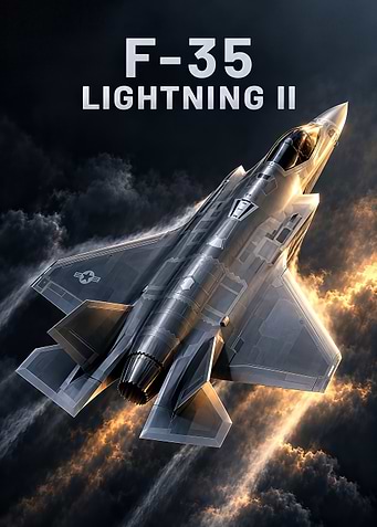 F-35 Lightning II Fighter Jet Poster