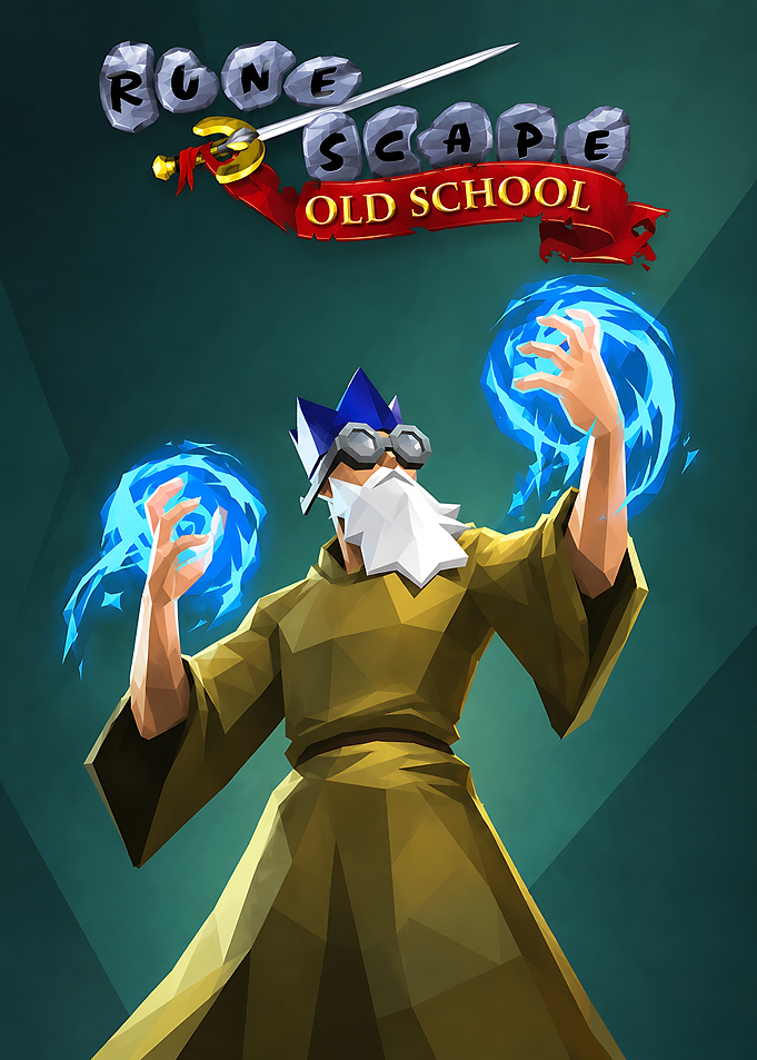 Old School RuneScape Wizard Poster