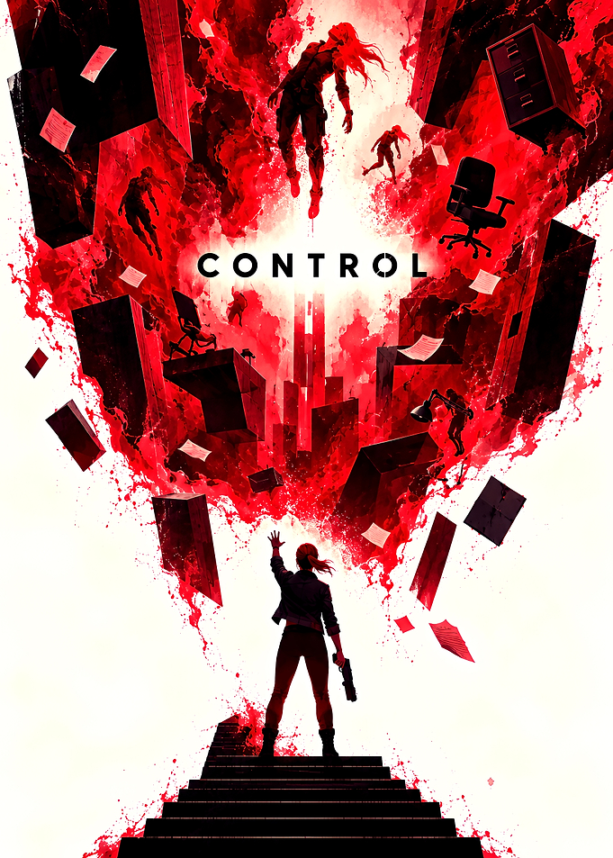 Control Video Game Poster