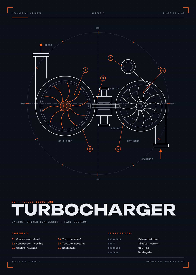 Turbocharger Blueprint