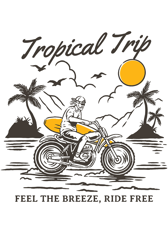 bike for surfing the beach